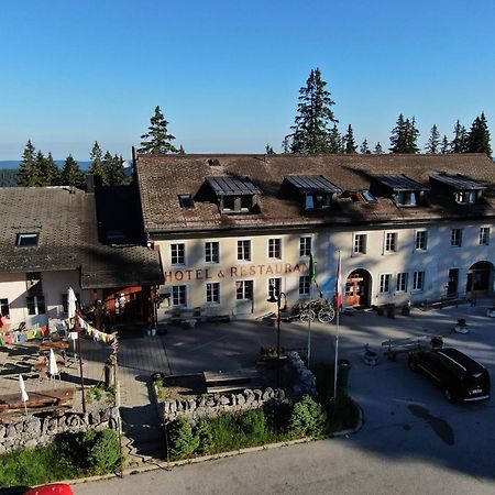 Hotel Restaurant Du Marchairuz Le Brassus ภายนอก รูปภาพ