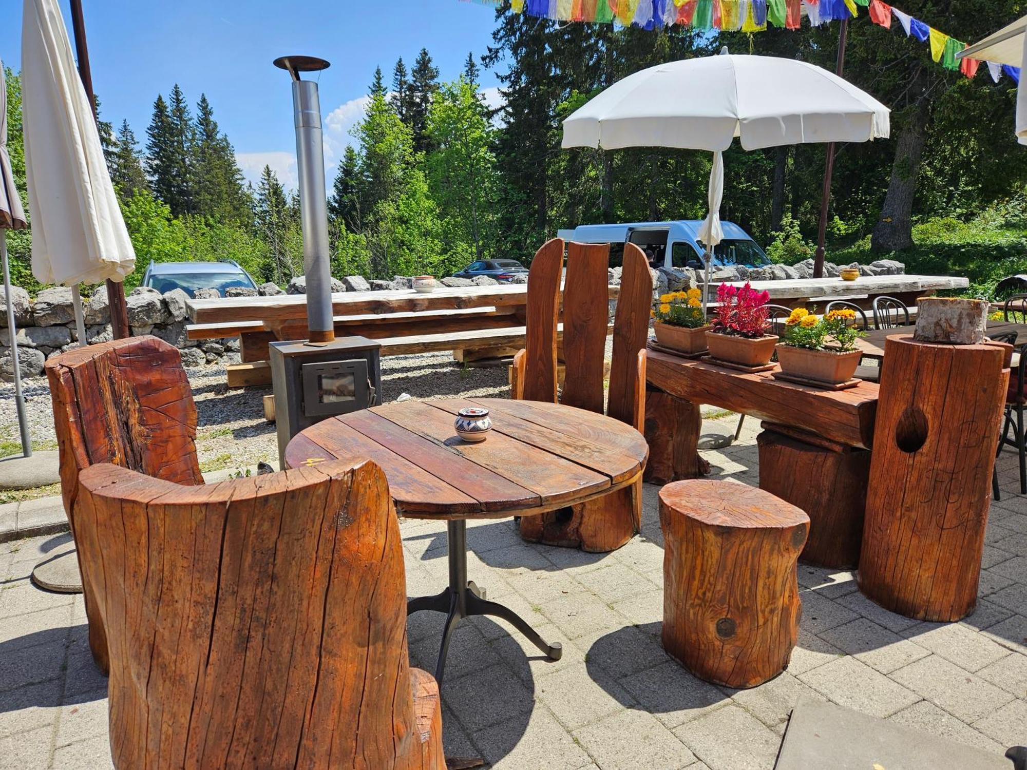 Hotel Restaurant Du Marchairuz Le Brassus ภายนอก รูปภาพ